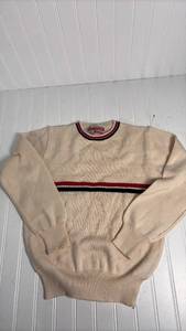 lot 341 image: Downhill Racer Ski Sweater with Striped Detail