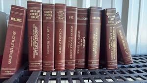 lot 351 image: West Group Legal Reference Book Set - Law and Medicine Collection