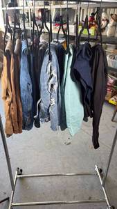 lot 366 image: Mixed Womens Clothing Lot on Rolling Rack