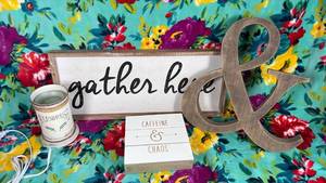 lot 380 image: Farm house decor and candle warmer