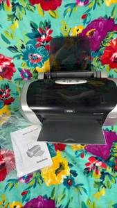 lot 390 image: Epson Stylus C88 Inkjet Printer with Quick Guide