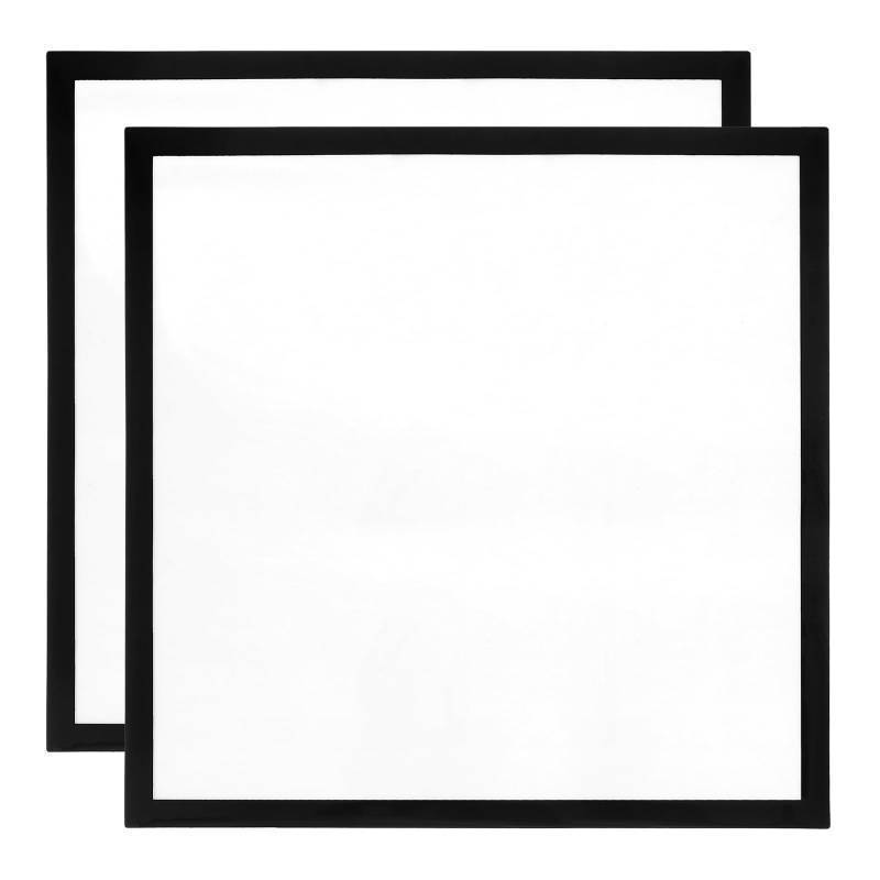 lot 40748 image: PATIKIL 2 Pcs 14 x 14 Black Magnetic Diamond Art Frames for Diamond Art, Pictures, Photos - Retail $21