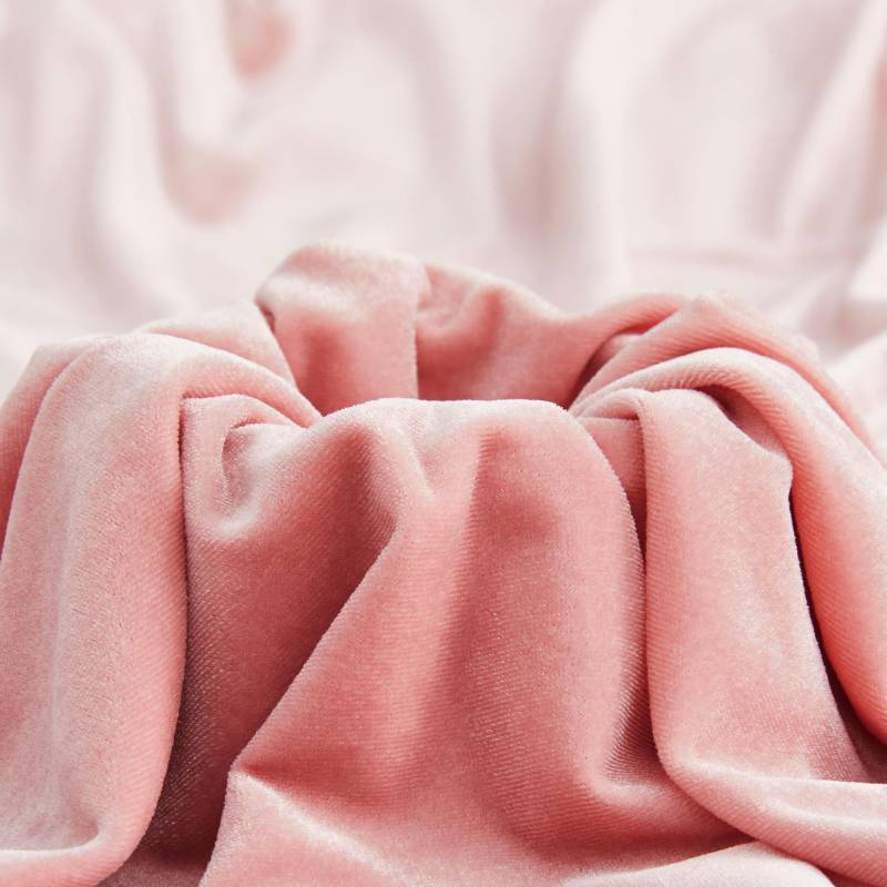 lot 50303 image: MaiMaiSuan Pink Velvet Fabric by The Yard,5 Yards 60 Wide Soft Stretchy Velvet Cloth for Upholstery Sofa Chair Cover,DIY Sewing,Costume,Craft,Curtain - Retail $31