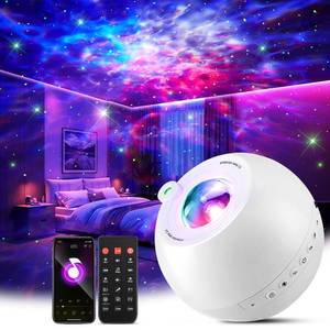 lot 51085 image: One Fire Galaxy Projector Star Projector Teen Girl Gifts for Boys Gift Ideas Women Gifts Birthday Gifts 360 Effects Northern Lights Night Light Projector Lava Lamp 15 White NoiseBluetooth Room Decor - Retail $37