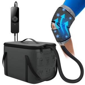 lot 51095 image: POGGKT Ice Machine for Knee After Surgery, 6 Timers 5 Speed Levels, Cold Therapy Machine Knee Replacement, Knee Ice Pack Machine, Cryotherapy Pain Relief System