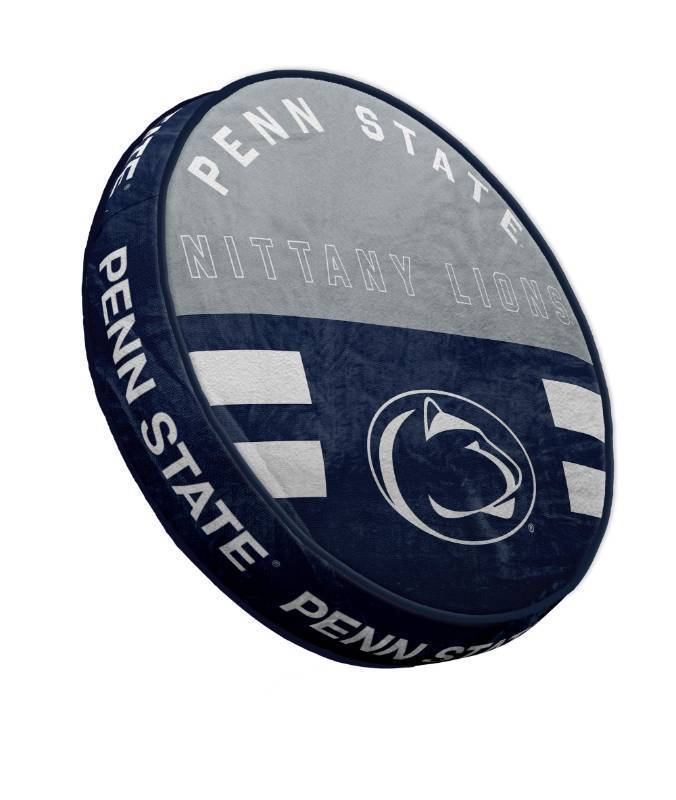lot 45649 image: NCAA Penn State Nittany Lions Circle Plushlete Pillow - Retail $35
