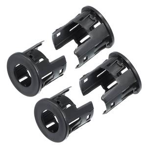 lot 29251 image: X AUTOHAUX 4PCS Parking Assist Sensor Bezels for Front or Rear Bumper for Dodge for Ram 1500 2014-2018 Backup Parking Aid Sensor Retainer Bracket for Ram 1500 Classic 19-21 Replace 5LS52TZZAA - Retail $11