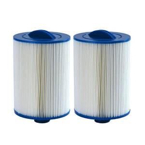 lot 43592 image: Malaka Spa Filter Compatible with PWW50P3 6CH-940 FC-0359 1-12 SAECoarse Thread �6x8  Hot tub Filter Cartridge (NOT PWW50P4 NOT MPTFine Thread), 2-Pack - Retail $40