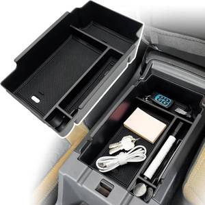 lot 43601 image: EVTIME Console Console Organizer Storage Tray Accessories fits for 2024-2025 Subaru Crosstrek, 2024 Subaru Impreza - Retail $14