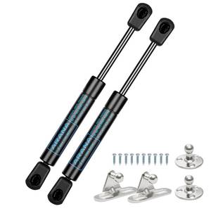 lot 58430 image: ARANA 4053 7.5 Inch 25 Lb111N Gas Strut, 8 Inch Gas Spring Shock Lift Support for Sentry Safe Door Replacement RV Cabinet Sentrysafe Toolbox Toy Lid with Replacement Clutch Ball Studs, 2Pcs - Retail $19