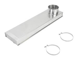 lot 30002 image: Whirlpool 4396037RP Genuine OEM Dryer Telescoping Vent Kit For Dryers Vent dryer vent hose dryer vent dryer hose dryer duct dryer vent kit Standard Size Stainless Steel 1 each
