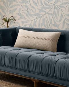 lot 30019 image: Loloi Chris Loves Julia Harvey Collection PCJ0018 Ivory 12 x 27 Cover wDown Pillow