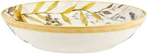 lot 30040 image: Bee Sweet 13x3 Ceramic Serving Pasta Bowl with Hand-Painted Bee & Floral Design Large Decorative Bowl for Salads, Soups & Sides, Cottagecore Tableware for Entertaining & Dining chip on bowl