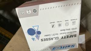 lot 30060 image: Saltbox Safety Glasses UV400 5 boxes