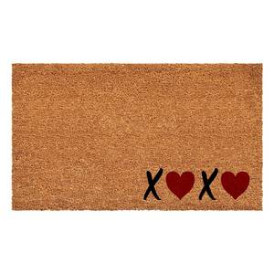 lot 31014 image: Calloway Mills XOXO Doormat, (TanBlack, 17 x 29 x 0.60)
