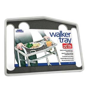 lot 31023 image: North American Health Wellness Walker Tray, Gray, 1 Count (Pack of 1)