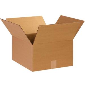 lot 31028 image: BOX USA 14 x 14 x 8 Corrugated Cardboard Boxes, Medium 14L x 14W x 8H, Pack of 25  Shipping, Packaging, Moving, Storage Box for Home or Business, Strong Wholesale Bulk Boxes
