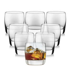 lot 32011 image: Libbey Signature Kentfield Rocks Cocktail Glasses 12 ounce Set of 8