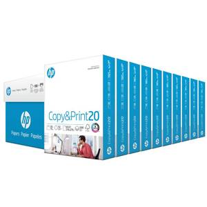 lot 33049 image: HP Printer Paper  8.5 x 11 Paper  Copy &Print 20 lb   9 Ream Case  92 Bright  FSC Certified  200060C