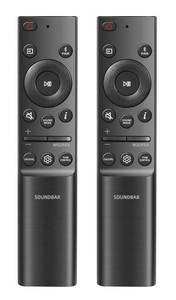 lot 20030 image: ��Pack of 2�� for Samsung-Sound-Bar-Remote-Control, Replacement Soundbar Remote Control for Samsung Soundbar Home Theater Surround Sound System - Retail $8