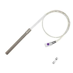 lot 20045 image: 120V AC Hot Rod  Igniter Replacement for Camp Chef, Pit Boss (Not for PTGLockhartRapid Igniter), Traeger AC Models (Excludes D2 DC Series), Z Grills, Nexgrill, Oklahoma Joes Pellet Grill & Smoker - Retail $10