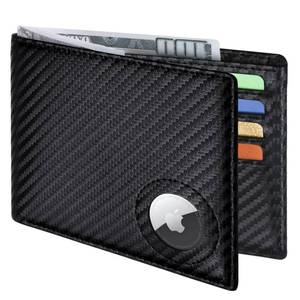 lot 20076 image: GIPUSSON Slim Leather Wallet for Men Airtag Hidden, Large Bifold Mens Wallet RFID Blocking with ID Windows, Credit Card Holder for Men Wallet - Retail $28