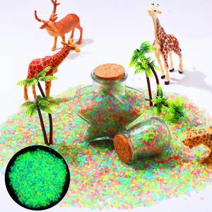 lot 20081 image: Landical 40000 Pcs 3-5mm Glow in The Dark Rocks for Fish Tank Aquarium Luminous Gravel Bulk Pebble Craft Small Landscaping Glow Sand Stone for Potted Plant Succulent Decor, 2.2 Lb 1 kg(Multicolor) - Retail $20