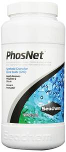 lot 20112 image: Seachem PhosNet Phosphate Silicate Remover Aquarium Filter Media, 250g8.8oz (001443) - Retail $33