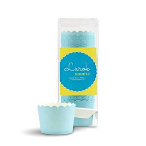 lot 20115 image: High Heat Cupcake Liners (24, Light Blue) - Retail $6