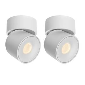 lot 20149 image: Aisilan LED Ceiling Spotlight Indoor Dimmable 2 Pack, 7W White Directional Accent Light, Adjustable Modern Wall Spot Light, Warm White CRI 97, for Living Room Bedroom (Install Upgrade) - Retail $100