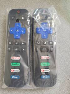 lot 20216 image: Roku Streaming Remote Control Set of 2 - Retail $15