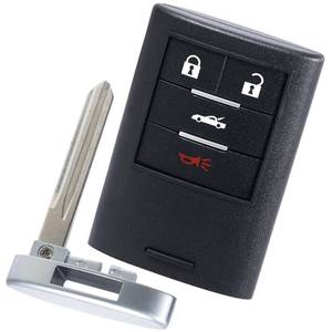 lot 20254 image: TOP-VIGOR Keyless Entry Remote Key Fob Replacement 315MHz Compatible with Chevrolet Corvette 2008 2009 2010 2011 2012 2013, Smart Chip 4 Button for M3N5WY7777A 25926480 - Retail $13,512