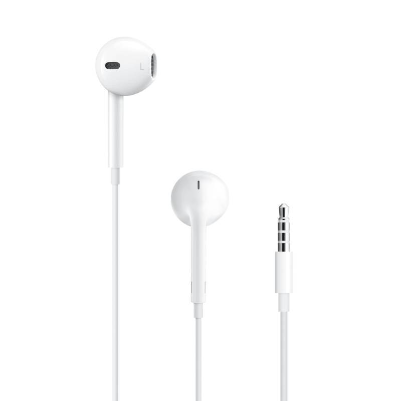 lot 16153 image: Apple EarPods Headphones with 3.5mm Plug, Wired Ear Buds with Built-in Remote to Control Music, Phone Calls, and Volume - Retail $19