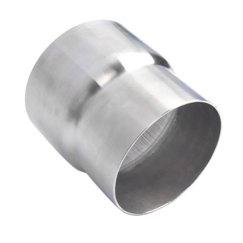 lot 62165 image: Elifecenter Universal Stainless ID 3 inch to OD 3.5 inch Exhaust Adapter Reducer (3 ID to 3-12 OD) - Retail $10