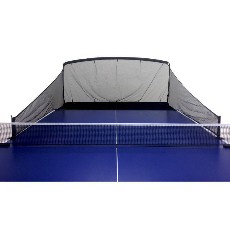 lot 36231 image: Carbon Fiber Table Tennis Ball Catch Net - Practice Net Attaches to Ping Pong Table for Ball Collection During Table Tennis Robot, Serve or Multi-Ball Training - Retail $34
