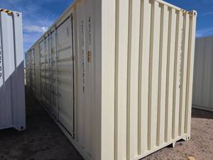 lot 802 image: One-Trip Shipping Container - Secure Storage  Conex - Two Side Doors