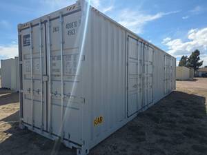 lot 803 image: One-Trip Shipping Container - Secure Storage  Conex - Two Side Doors