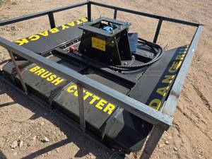 lot 4312 image: AGT EXRC-54 Hydraulic Excavator Brush Cutter Attachment