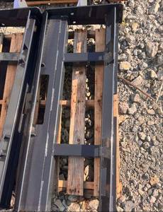 lot 4387 image: Wolverine PFF2-13-45W Heavy Equipment Fork Attachment