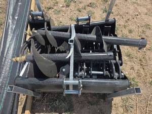 lot 4461 image: Heavy Duty Mini-Excavator Attachment Set (10-Piece)