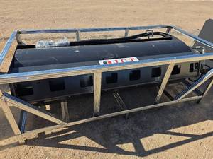 lot 4494 image: JCT Heavy-Duty 2026 Skid Steer Vibratory Roller 72