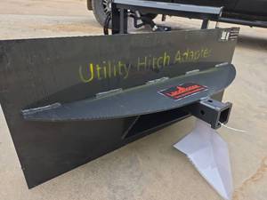 lot 4694 image: LandHonor Skid Steer Utility Hitch Adapter 2 Receiver