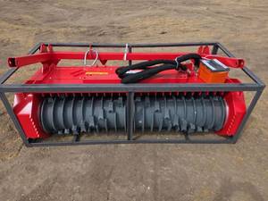 lot 4593 image: Raytree RMBD72 Skid-Steer Drum Mulcher Attachment