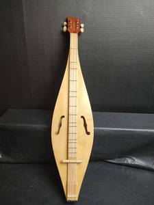 lot 25 image: FirstAct Mountain Dulcimer 4-String Folk Instrument