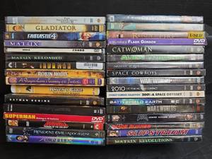 lot 343 image: Mixed DVD Movie Collection - Action, Sci-Fi, Adventure Films