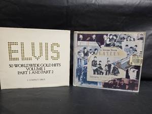 lot 436 image: Elvis Presley 50 Worldwide Gold Hits Volume 1 Double CD Set