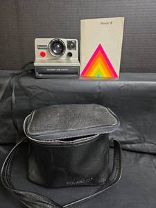 lot 455 image: Polaroid Pronto B Land Camera with Manual and Case