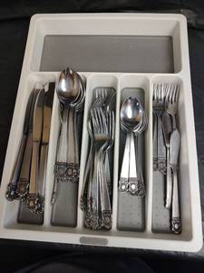 lot 507 image: Stainless Mystic Flatware, Made in Japan