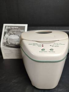 lot 599 image: West Bend Just for Dinner Bread Maker with Manual