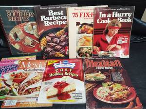 lot 641 image: Classic Cookbook - Southern Recipes, BBQ, Mexican and Quick Cooking